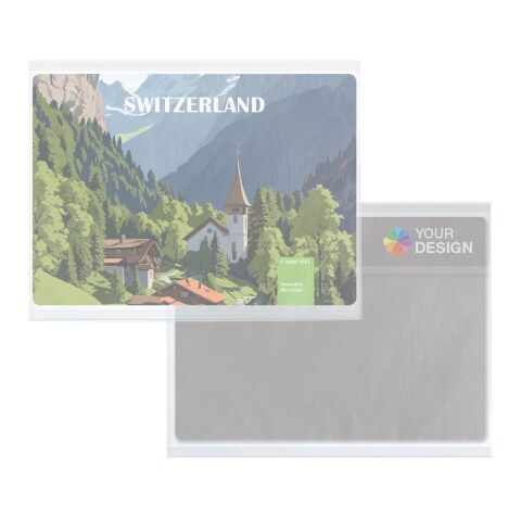 rPET GripCleaner® 4in1 Mousepad mit individueller Einlegekarte, All-Inclusive-Paket ohne Werbeanbringung | 21 x 15 cm