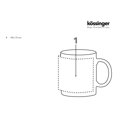 Kössinger Carina Colour Becher orange | ohne Werbeanbringung