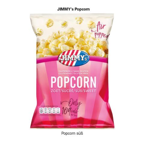 Klappschachtel JIMMY&#039;s Popcorn weiß | 4c Euroskala | JIMMY&#039;s Popcorn Sweet
