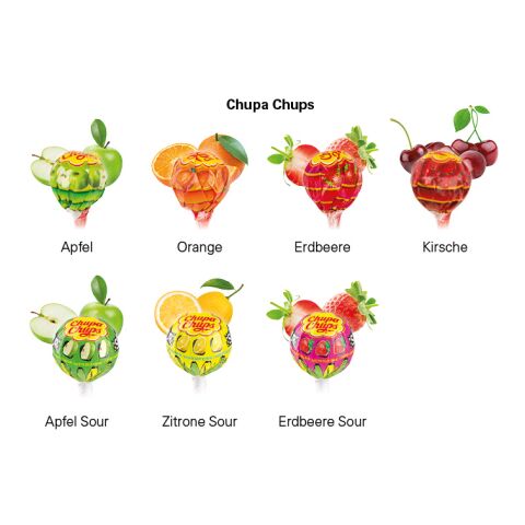 Lolly Box Chupa Chups 4c Euroskala | 1 Chupa Chups Kugel Lolly