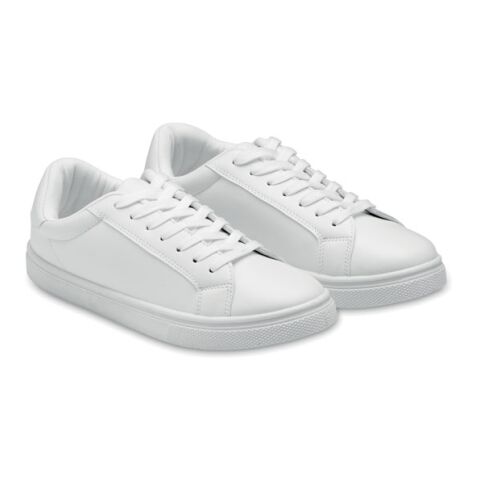 Turnschuhe aus PU Gr. 40 weiß | ohne Werbeanbringung | Nicht verfügbar | Nicht verfügbar | Nicht verfügbar