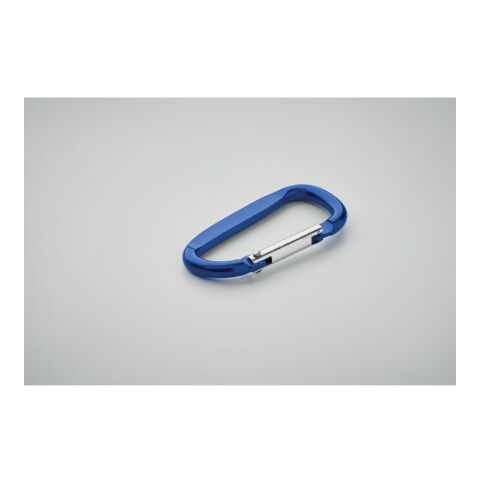 Karabinerhaken Aluminium blau