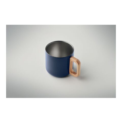 Doppelwandiger Becher 350 ml marineblau