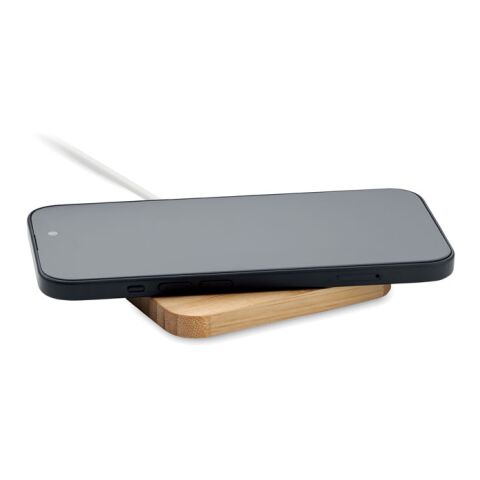 Kabellose Ladestation 15W holzfarben | ohne Werbeanbringung | Nicht verfügbar | Nicht verfügbar | Nicht verfügbar