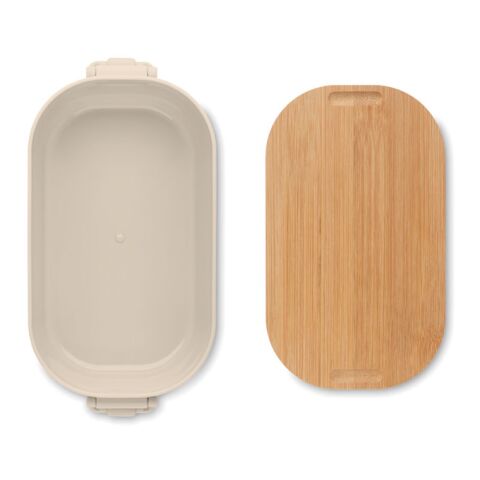 Lunchbox PP 700 ml beige | ohne Werbeanbringung | Nicht verfügbar | Nicht verfügbar | Nicht verfügbar