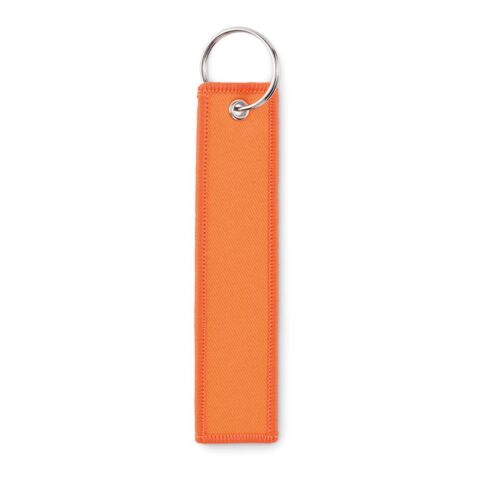 Schlüsselring Polyester Tag neonorange | ohne Werbeanbringung | Nicht verfügbar | Nicht verfügbar | Nicht verfügbar