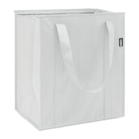 Kühltasche Non Woven RPET weiß | ohne Werbeanbringung | Nicht verfügbar | Nicht verfügbar | Nicht verfügbar