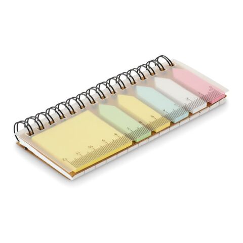 Notizzettel-Pad in PP beige | ohne Werbeanbringung | Nicht verfügbar | Nicht verfügbar | Nicht verfügbar