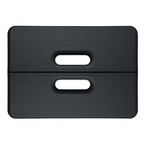 Tragbarer, klappbarer Hocker schwarz | ohne Werbeanbringung | Nicht verfügbar | Nicht verfügbar | Nicht verfügbar