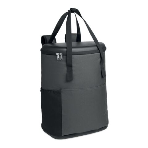 Kühlrucksack 600D RPET dunkelgrau | ohne Werbeanbringung | Nicht verfügbar | Nicht verfügbar | Nicht verfügbar