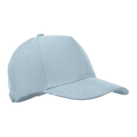 Baseball Kappe 5 Panels Cord himmelblau | ohne Werbeanbringung | Nicht verfügbar | Nicht verfügbar | Nicht verfügbar