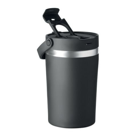 Doppelwandiger Becher 350 ml schwarz | ohne Werbeanbringung | Nicht verfügbar | Nicht verfügbar