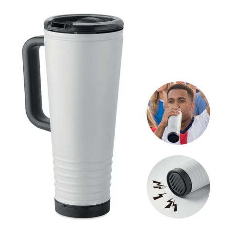 Doppelwandiger Becher 700ml weiss | ohne Werbeanbringung | Nicht verfügbar | Nicht verfügbar | Nicht verfügbar