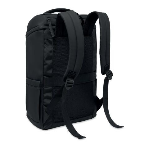 15" PU Laptop-Rucksack schwarz | ohne Werbeanbringung | Nicht verfügbar | Nicht verfügbar | Nicht verfügbar