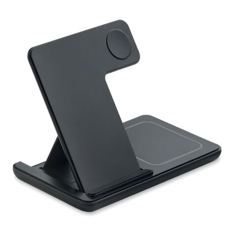 Faltbares 3in1 Ladegerät 15W schwarz