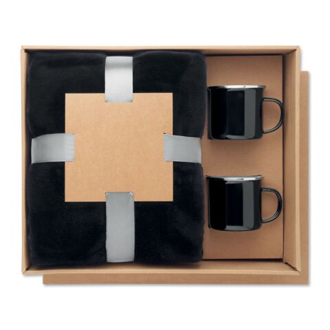 Geschenkset 3-teilig schwarz