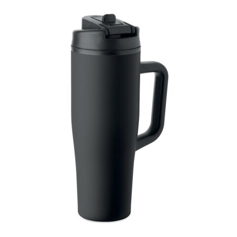 Doppelwandiger Becher 900ml schwarz | ohne Werbeanbringung | Nicht verfügbar | Nicht verfügbar | Nicht verfügbar