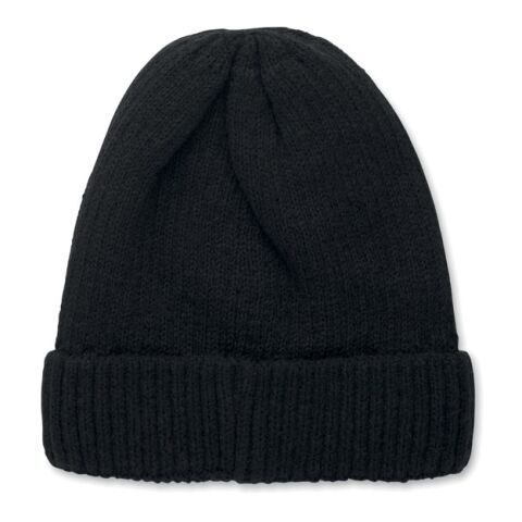 Beanie mit Bündchen schwarz | ohne Werbeanbringung | Nicht verfügbar | Nicht verfügbar | Nicht verfügbar