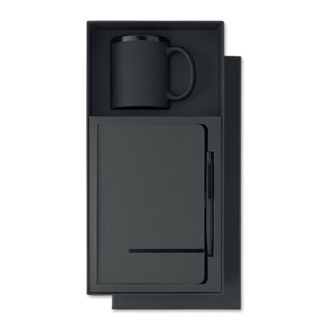 Geschenkset 3-teilig schwarz | ohne Werbeanbringung | Nicht verfügbar | Nicht verfügbar