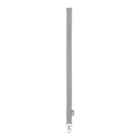 Lanyard RPET 20mm grau | ohne Werbeanbringung | Nicht verfügbar | Nicht verfügbar | Nicht verfügbar