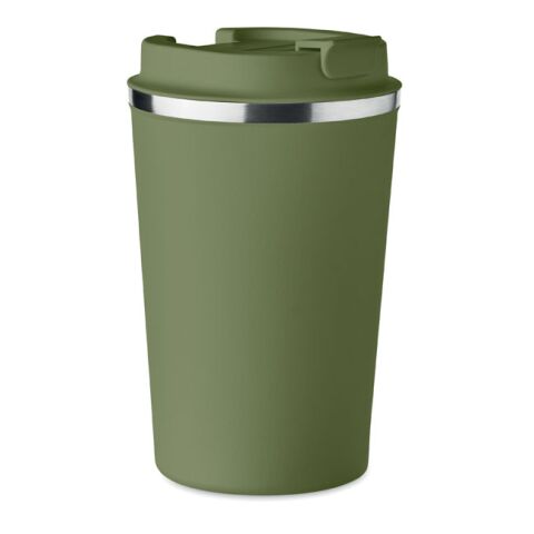 Doppelwandiger Becher 350ml dunkelgrün | ohne Werbeanbringung | Nicht verfügbar | Nicht verfügbar | Nicht verfügbar