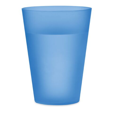 Festivalbecher aus Plastik, 300ml transparent blau | ohne Werbeanbringung | Nicht verfügbar | Nicht verfügbar