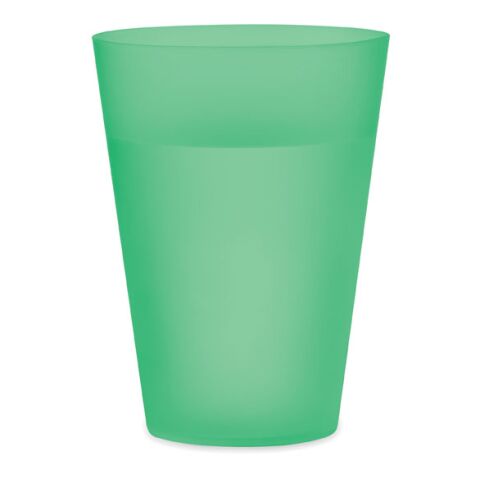 Festivalbecher aus Plastik, 300ml transparent grün | ohne Werbeanbringung | Nicht verfügbar | Nicht verfügbar