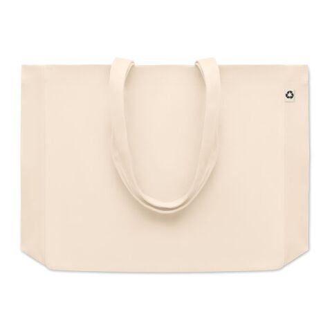 Recycelte Canvas-Tasche beige beige | ohne Werbeanbringung | Nicht verfügbar | Nicht verfügbar | Nicht verfügbar