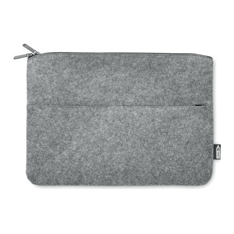Laptoptasche RPET-Filz grau | ohne Werbeanbringung | Nicht verfügbar | Nicht verfügbar | Nicht verfügbar