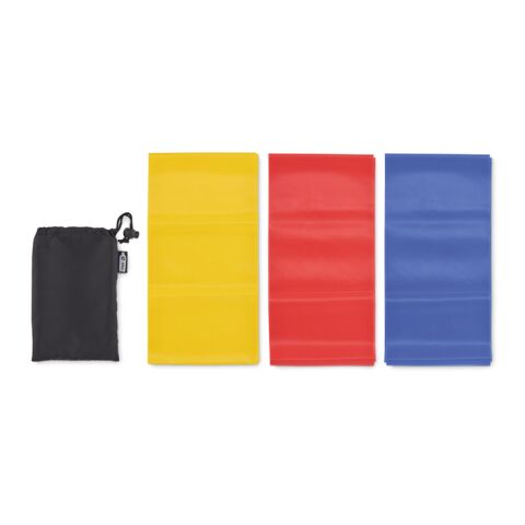 Fitnessbänder 3er Set TPE schwarz | ohne Werbeanbringung | Nicht verfügbar | Nicht verfügbar | Nicht verfügbar