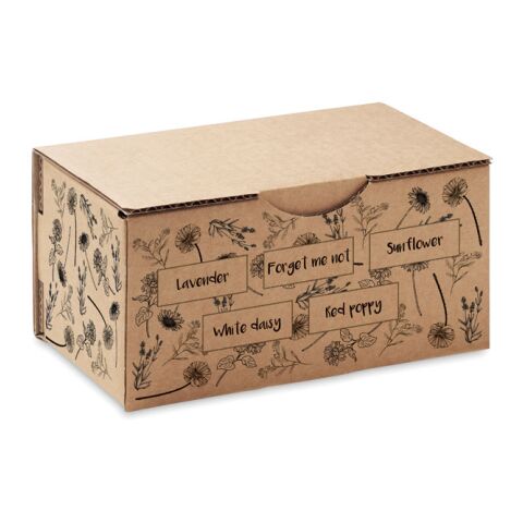 Saat-Set Sommerblumen beige | ohne Werbeanbringung | Nicht verfügbar | Nicht verfügbar | Nicht verfügbar