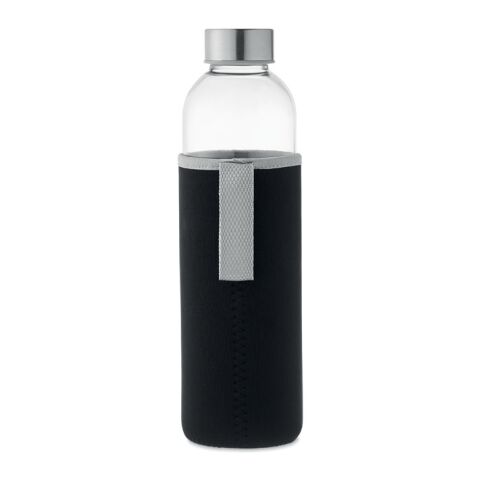 Trinkflasche Glas 750 ml schwarz | ohne Werbeanbringung | Nicht verfügbar | Nicht verfügbar | Nicht verfügbar