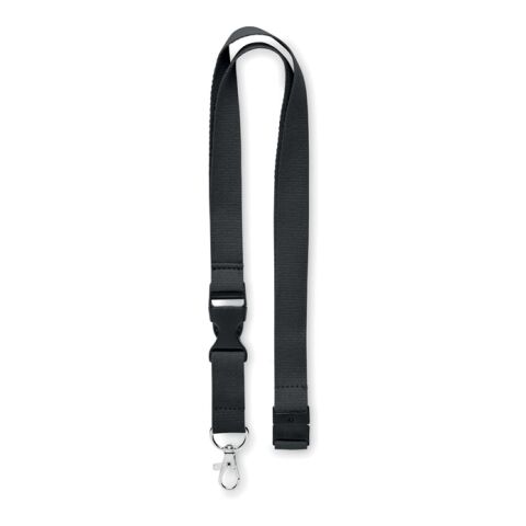Lanyard Baumwolle 20mm schwarz | ohne Werbeanbringung | Nicht verfügbar | Nicht verfügbar | Nicht verfügbar
