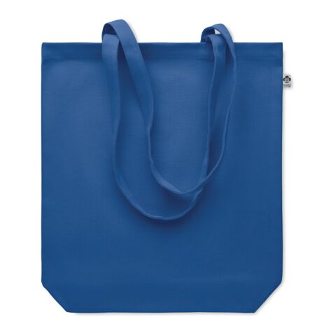Einkaufstasche Canvas mit langen Tragegriffen königsblau | ohne Werbeanbringung | Nicht verfügbar | Nicht verfügbar | Nicht verfügbar