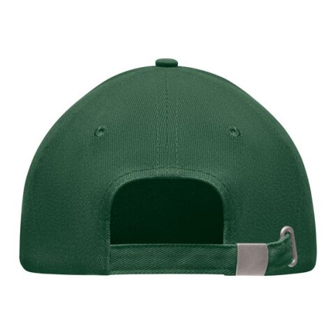 Baseball Kappe 5 Panels aus Baumwolle dunkelgrün | ohne Werbeanbringung | Nicht verfügbar | Nicht verfügbar | Nicht verfügbar