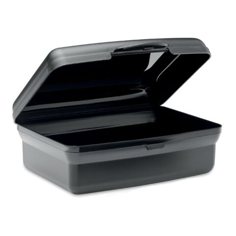 Lunchbox recyceltes PP 800ml schwarz | ohne Werbeanbringung | Nicht verfügbar | Nicht verfügbar | Nicht verfügbar