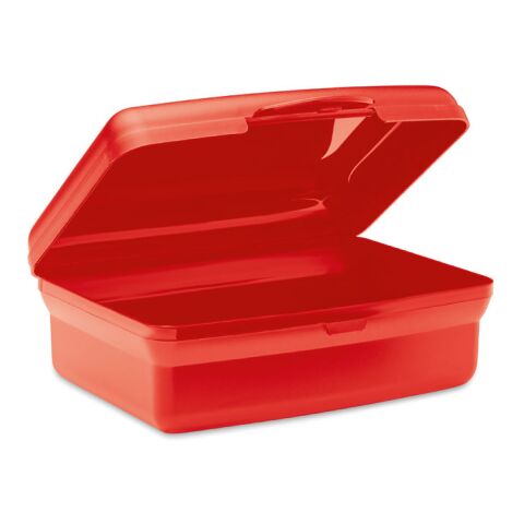 Lunchbox recyceltes PP 800ml rot | ohne Werbeanbringung | Nicht verfügbar | Nicht verfügbar | Nicht verfügbar