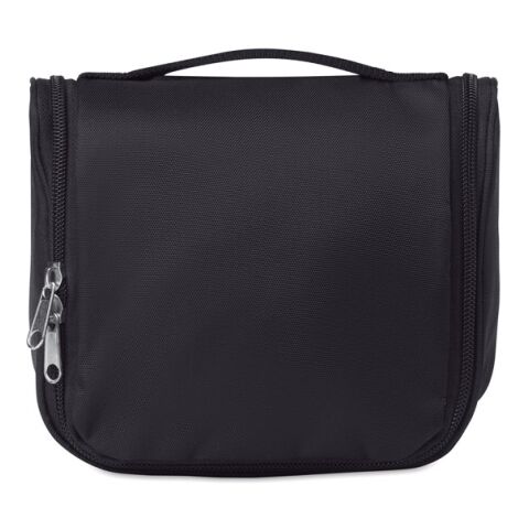 Kulturbeutel mit Aufhänger schwarz | ohne Werbeanbringung | Nicht verfügbar | Nicht verfügbar | Nicht verfügbar