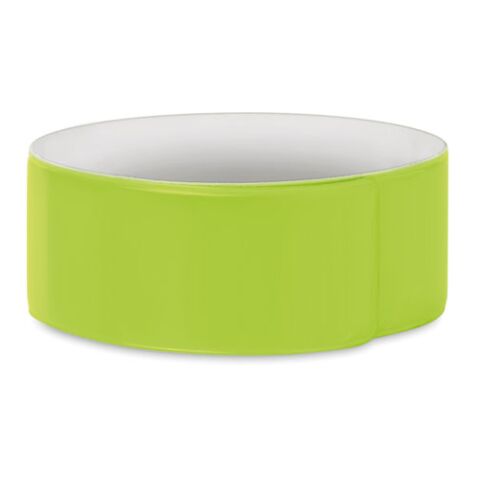 Snap-Reflektorband aus PVC gelb | ohne Werbeanbringung | Nicht verfügbar | Nicht verfügbar