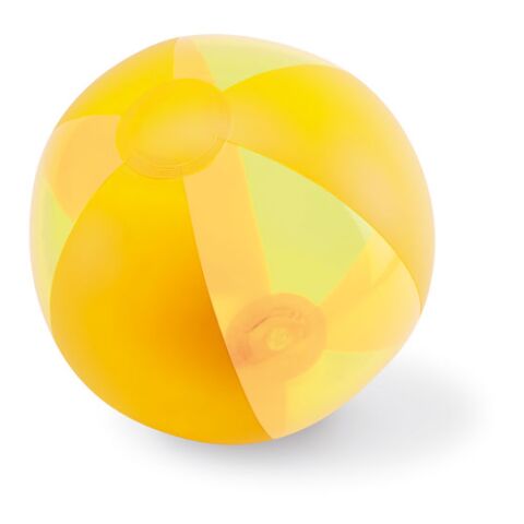 Wasserball transparente Streifen gelb | ohne Werbeanbringung | Nicht verfügbar | Nicht verfügbar | Nicht verfügbar