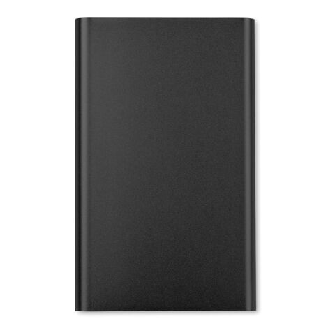 Aluminium Powerbank 4000 mAh schwarz | ohne Werbeanbringung | Nicht verfügbar | Nicht verfügbar