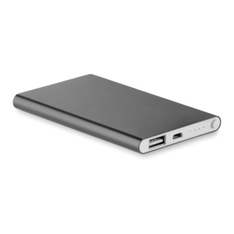 Aluminium Powerbank 4000 mAh taupe | ohne Werbeanbringung | Nicht verfügbar | Nicht verfügbar