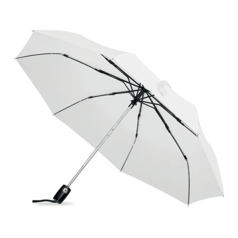 Automatik Regenschirm Luxus gerader Griff weiss | ohne Werbeanbringung | Nicht verfügbar | Nicht verfügbar | Nicht verfügbar