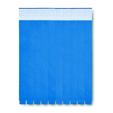 Tyvek® Event Armband königsblau | ohne Werbeanbringung | Nicht verfügbar | Nicht verfügbar