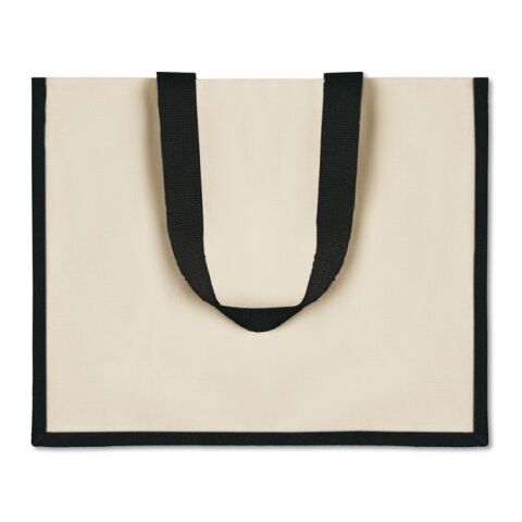 Jute/Canvas Shopper schwarz | ohne Werbeanbringung | Nicht verfügbar | Nicht verfügbar | Nicht verfügbar