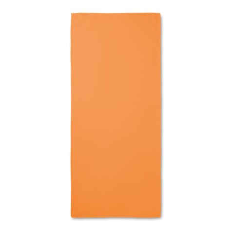 Sporthandtuch in Tasche orange | ohne Werbeanbringung | Nicht verfügbar | Nicht verfügbar | Nicht verfügbar