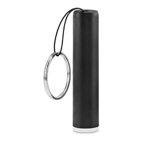 LED Taschenlampe mit Schlüsselring schwarz