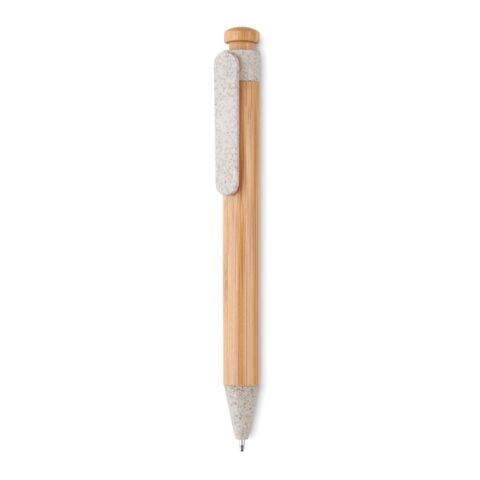 Druckkugelschreiber Bambus beige | ohne Werbeanbringung | Nicht verfügbar | Nicht verfügbar