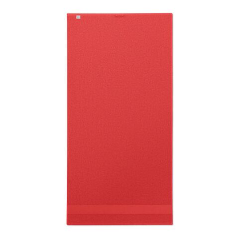 Handtuch Bio-Cotton rot | ohne Werbeanbringung | Nicht verfügbar | Nicht verfügbar | Nicht verfügbar