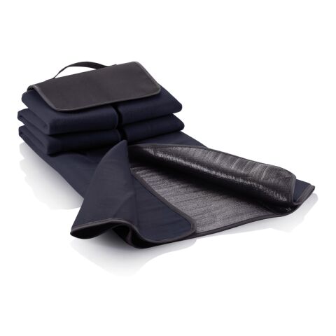 Picknickdecke Vlies navy blau | ohne Werbeanbringung | Nicht verfügbar | Nicht verfügbar | Nicht verfügbar